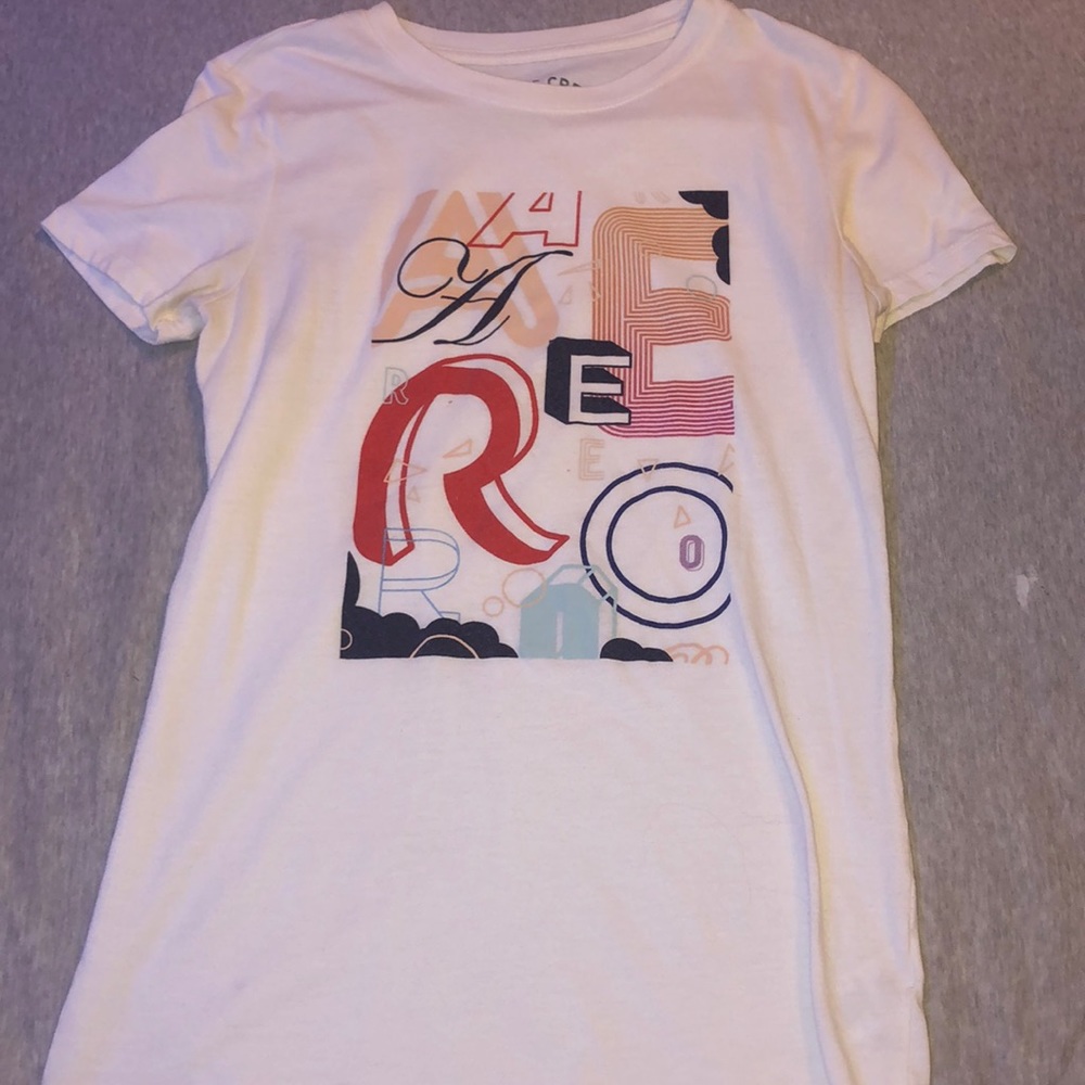 White t-shirt from aeropastle